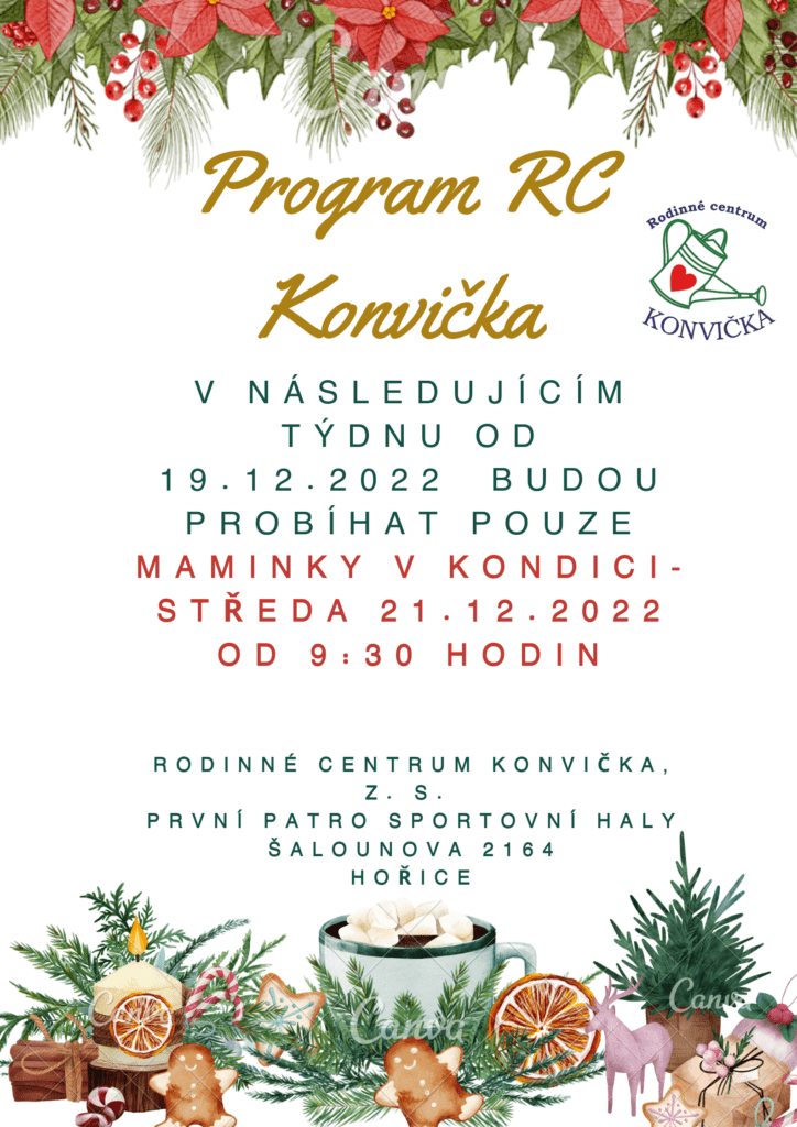 Program RC Konvička od 19.12.2022